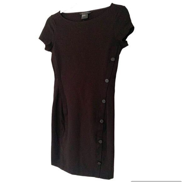 Armani Exchange Black Mini Dress Size S - Picture 1 of 8